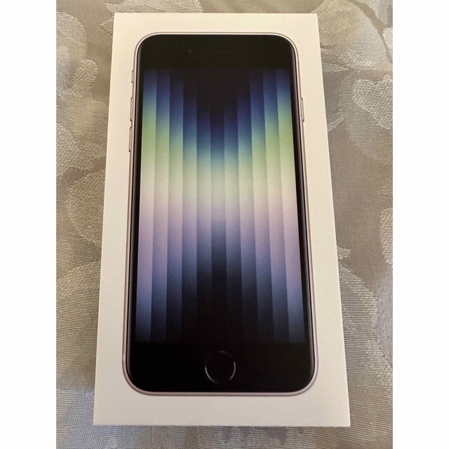iPhone SE (第3世代) 64GB スターライト 新品未開封 19380円 究極
