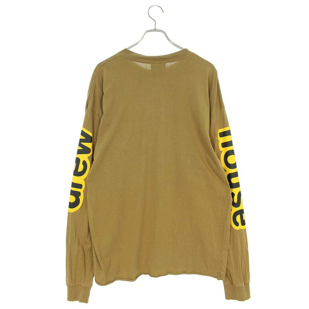 ドリューハウス  LS HUG TEE 袖ロゴプリント長袖カットソー  メンズ XL 1