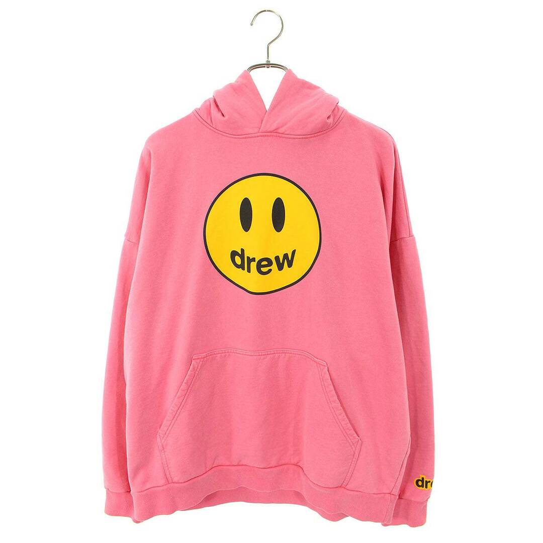 Drew House 2022AW Mascot Hoodie ドリューハウス マスコットフーディ プルオーバーパーカー スマイリープリント ブラック サイズS【230627】【新古品】【me04】