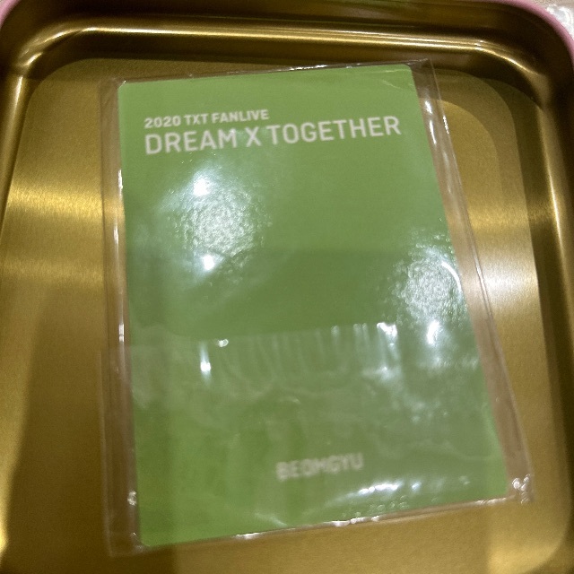 txt ボムギュ dream x together ミニ バッグ トレカ - K-POP/アジア