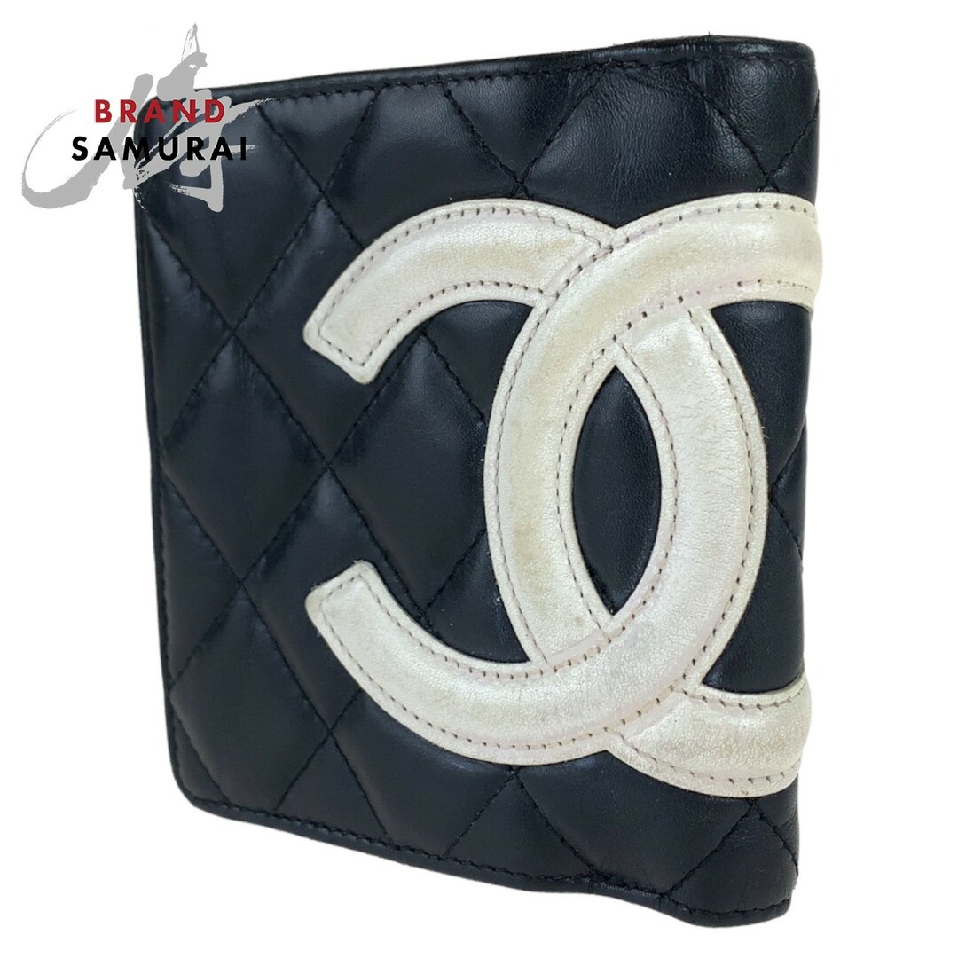 CHANEL シャネル カンボンライン ココマーク ブラック 黒 ホワイト 白