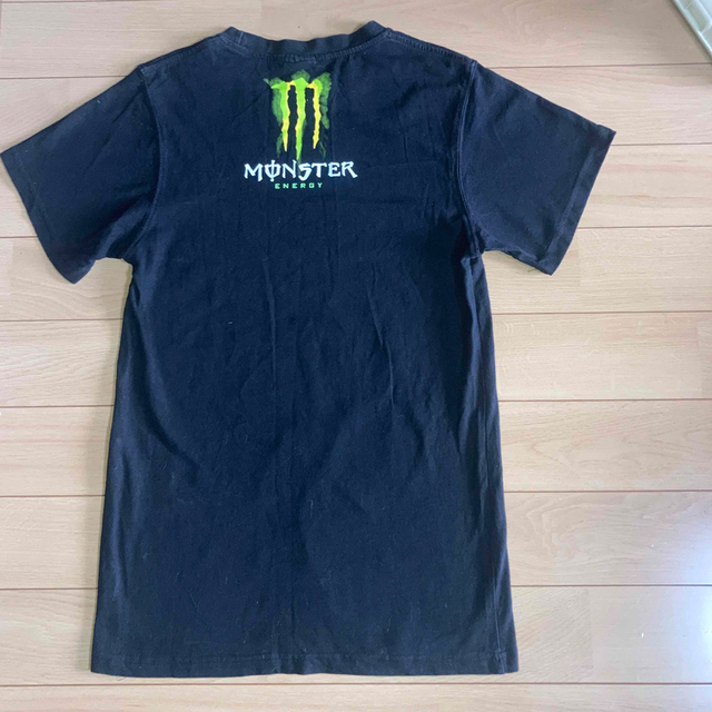 Monster Energy(モンスターエナジー)のモンスター　ロッシ　メンズL  黒 メンズのトップス(Tシャツ/カットソー(半袖/袖なし))の商品写真