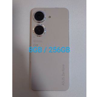 ASUS - Zenfone9 8/256GB ムーンライトホワイト 国内simfreeの ...