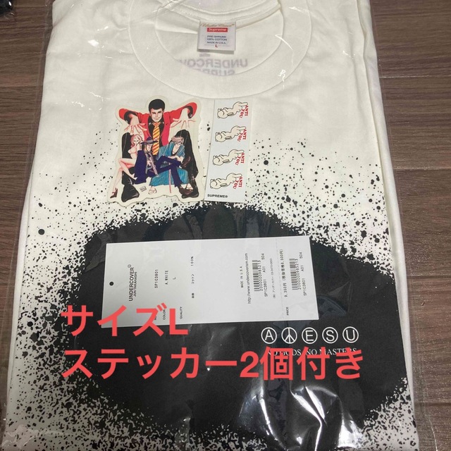 Supreme(シュプリーム)のSupreme Undercover Tag Tee White L メンズのトップス(Tシャツ/カットソー(半袖/袖なし))の商品写真