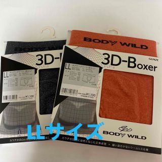 BODY WILD ボクサーブリーフ グンゼ　LL サイズ2枚(ボクサーパンツ)