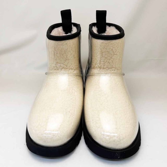 UGG(アグ)の新品UGG アグ CLASSIC CLEAR MINI ナチュラル 25.0cm レディースの靴/シューズ(レインブーツ/長靴)の商品写真