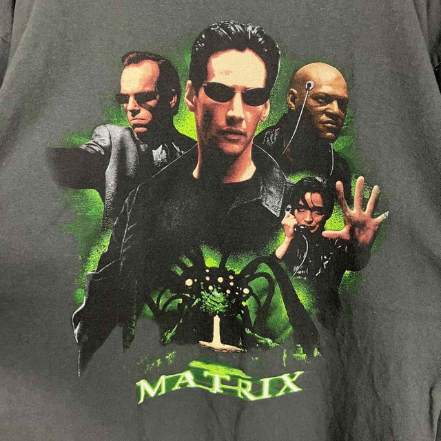 マトリックス　映画 ムービー Tシャツコピーライト入り　MATRIX