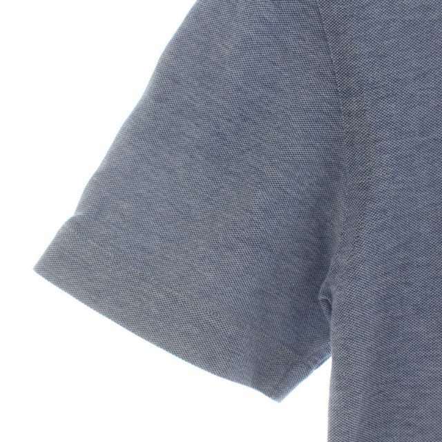 GUY ROVER(ギローバー)の GUY ROVER ポロシャツ カットソー ボタンダウン 半袖 XS ブルー メンズのトップス(ポロシャツ)の商品写真