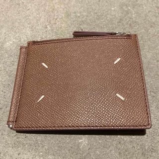 マルジェラ 財布 round zip wallet brown 21SS