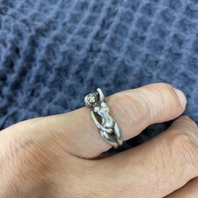 日本に WACKO MARIA ダイヤ入り13号 ヌードリング Ring Nude リング