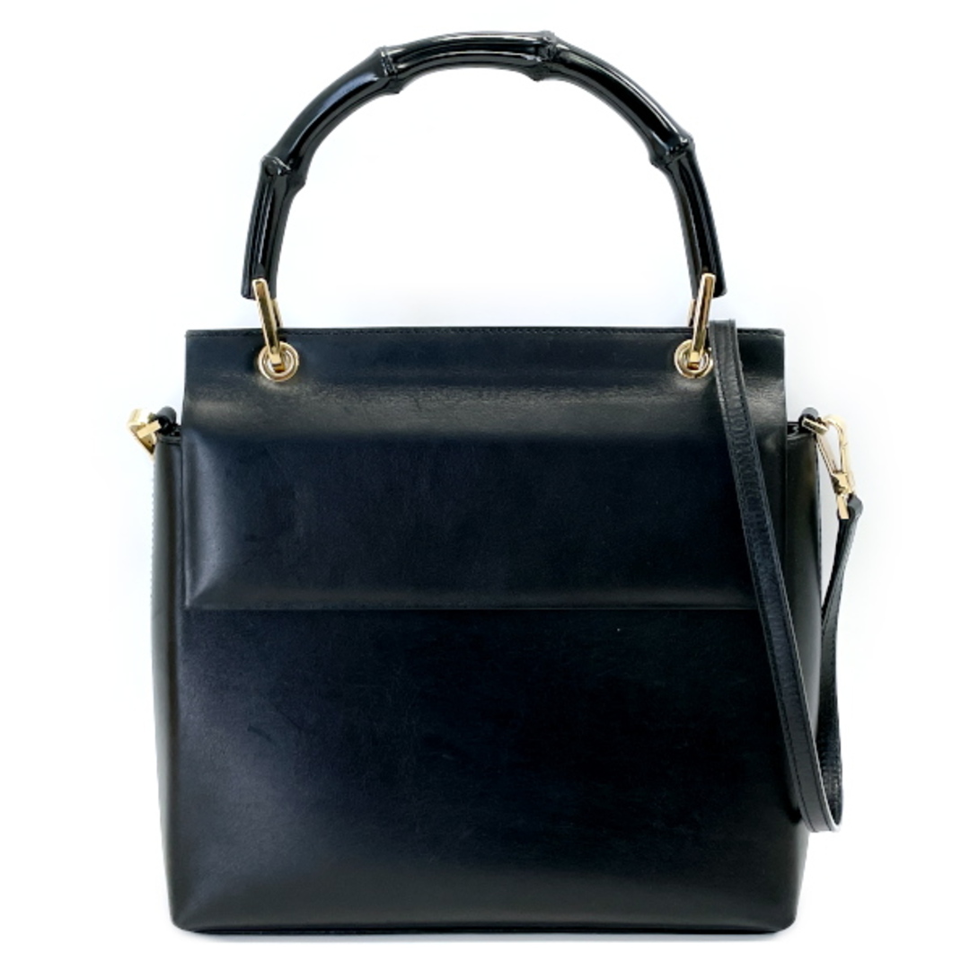高級品市場 GUCCI バンブー 2WAY トップハンドル 001.3444.1887