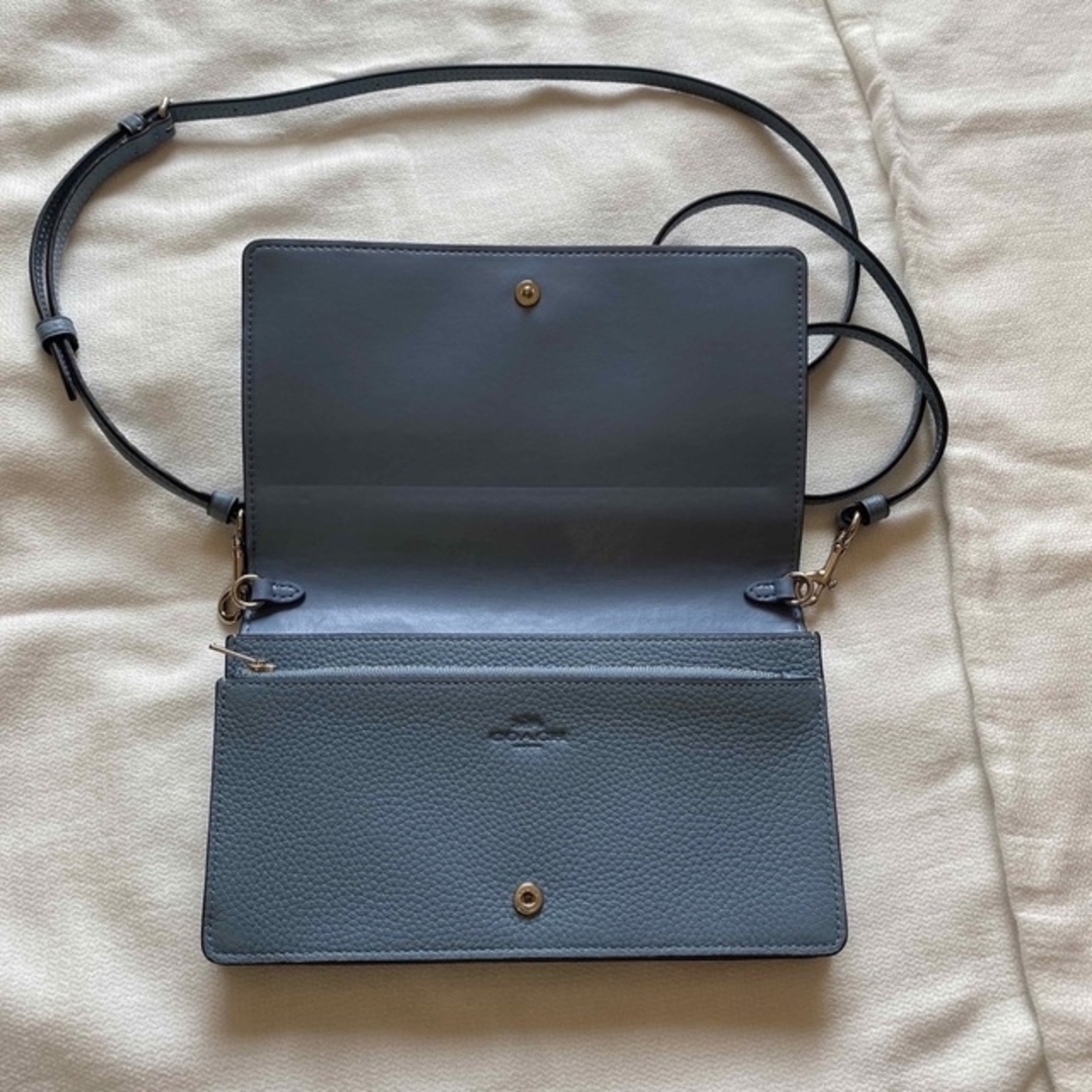 コーチ　coach　ミニバッグ　ブルー　ショルダー　新品　青 5