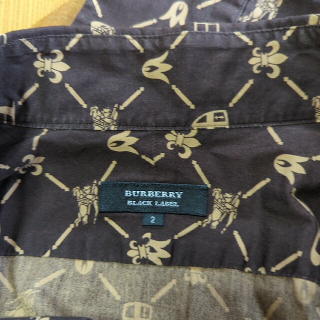 BURBERRY BLACK LABEL - BURBERRY BLACK LABEL シャツ長袖 2 美品