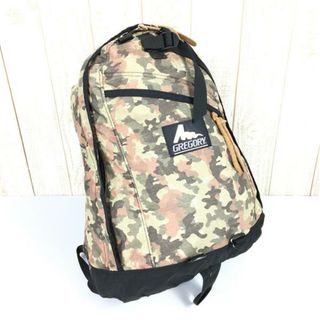 グレゴリー(Gregory)のグレゴリー 1999 クラシック デイパック CLASSIC DAY PACK 26L ベルギーカモ コーデュラナイロン アメリカ製 旧タグ シルバータグ 入手困難 GREGORY Belgium Camo ブラウン系(その他)