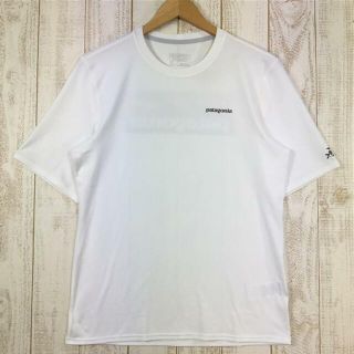 MENs XS パタゴニア RO サン ティー RO Sun Tee Tシャツ UPF50 波タグプリント 生産終了モデル 入手困難  PATAGONIA 86175 BOLW ホワイト系