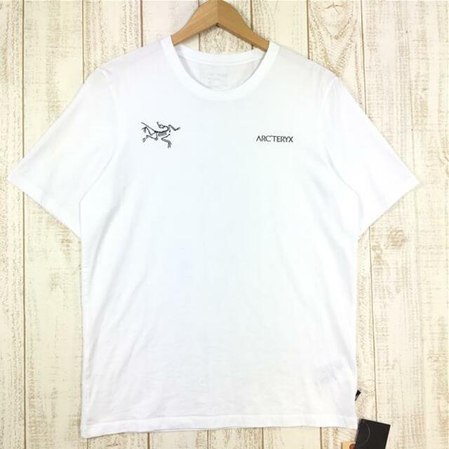 MENs S  アークテリクス スプリット Tシャツ Split Tee Tシャツ オーガニックコットン ARCTERYX 30379 WHT White ホワイト系