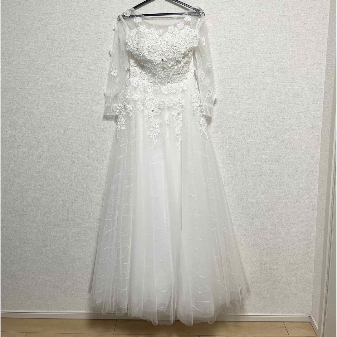 【値下】ウェディングドレス　結婚式　ドレス　前撮り