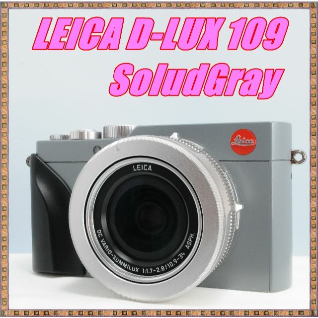 LEICA - ★極美品★限定 ライカ LEICA D-Lux Typ109 ソリッドグレー