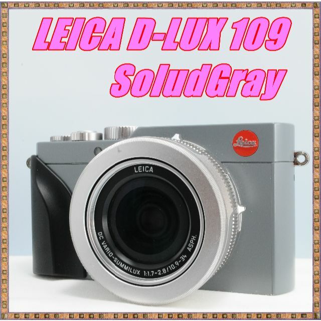 ★極美品★限定 ライカ LEICA D-Lux Typ109 ソリッドグレー