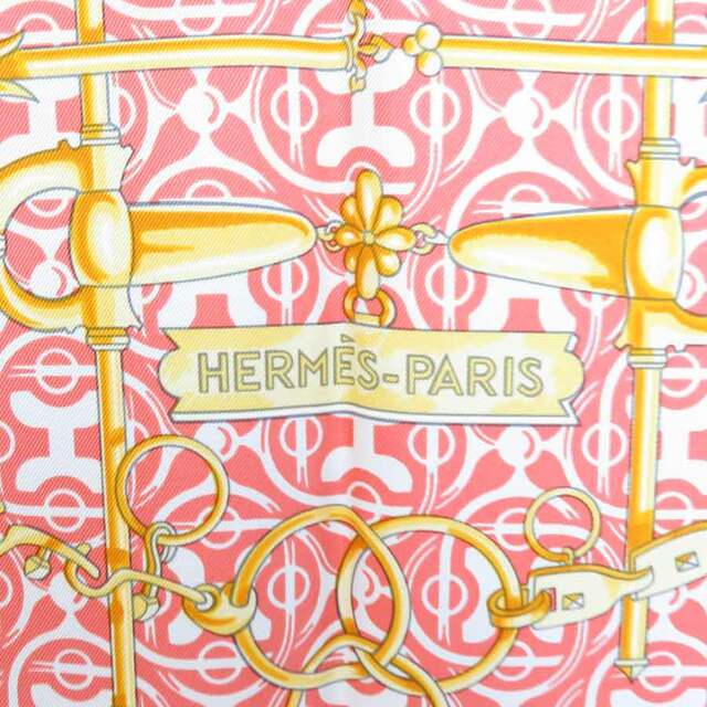 Hermes   エルメス HERMES スカーフ カレ MORS et GOURMETTES 馬銜と