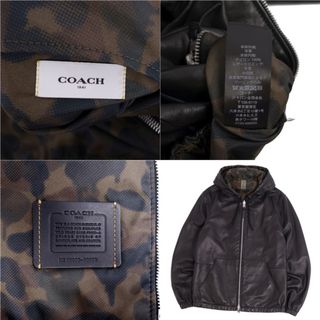 COACH - 美品 コーチ COACH ジャケット レザージャケット リバーシブル ...