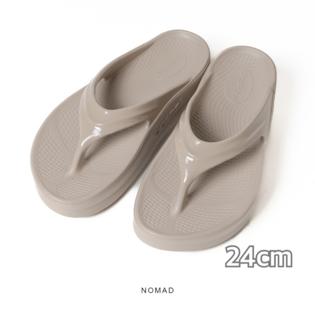 OOFOS - OOFOS OOmega ウーフォス ウーメガ ノマド nomad 24.0cmの通販