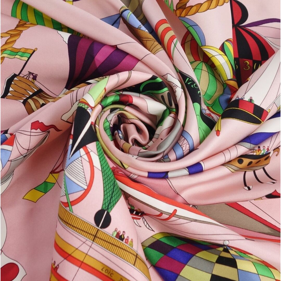 Hermes - 美品 エルメス HERMES スカーフ カレ90 LES FOLIES DU CIEL