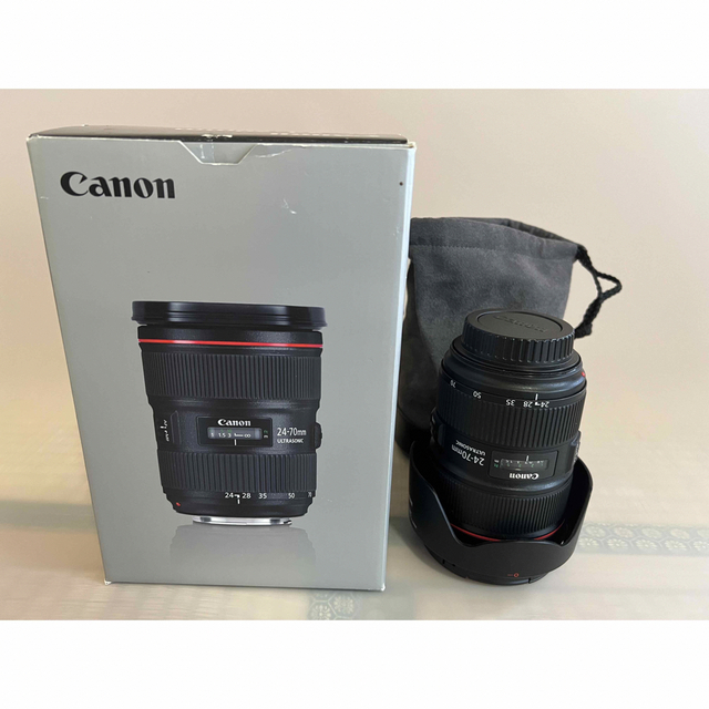 Canon(キヤノン)のCanon  レンズ EF24-70F2.8L 2 USM スマホ/家電/カメラのカメラ(その他)の商品写真