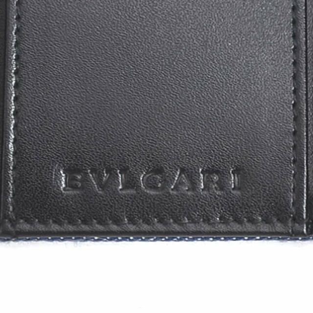 ブルガリ BVLGARI キーケース デニム デニムブルー ユニセックス 送料無料【中古】 r9559f