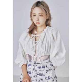 ネイビー りぼん ボレロ⭐
