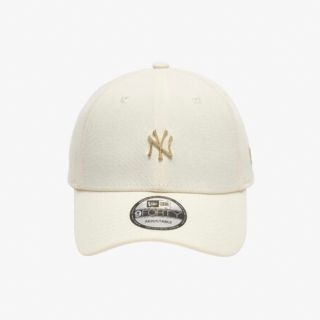 ニューエラー(NEW ERA)のニューエラ　ゴールドミニメタル　キャップ　アイボリー　ホワイト　9forty(キャップ)