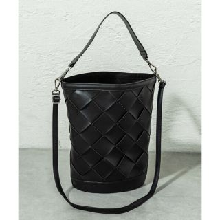 ミスティック(mystic)のmystic    Lara メッシュバケットbag BLACK(ショルダーバッグ)