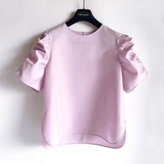 Drawer - CYCLAS*完売コットンシルクギャザースリーブブラウス