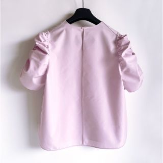 Drawer - CYCLAS*完売コットンシルクギャザースリーブブラウス