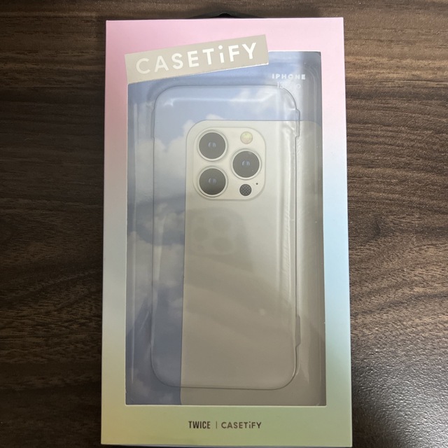 ケースティファイ TWICE ツウィ サイン入りケース iPhone13Pro用 ケースティファイ TWICE ツウィ サイン入りケース iPhone13Pro用