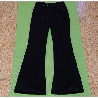 アールユー(RU)のru jeans ラメ入り　フレアパンツ(カジュアルパンツ)