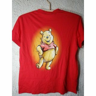 ディズニー(Disney)のo6464　レア　ディズニー　ビンテージ　tシャツ　POOH　くまのプーさん(Tシャツ(半袖/袖なし))