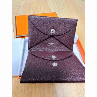 新品 HERMES エルメス カルヴィデュオ ルージュセリエ | www