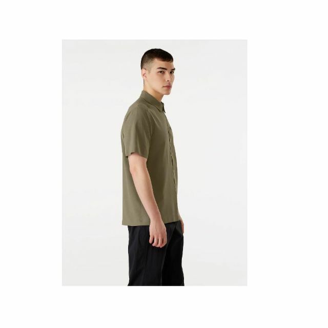 ARC'TERYX(アークテリクス)の新品 アークテリクス スカイラインシャツ メランジ  Lサイズ Forage メンズのトップス(Tシャツ/カットソー(半袖/袖なし))の商品写真