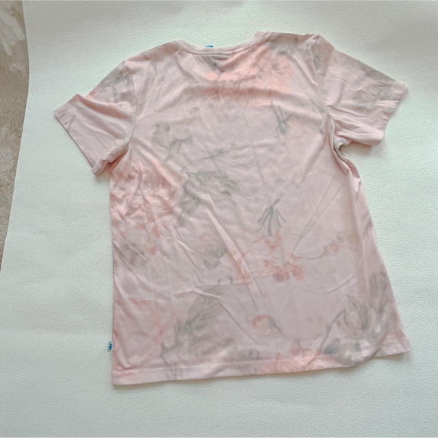 adidas(アディダス)のadidas アディダス　レディース　Ｔシャツ　花柄　ピンク レディースのトップス(Tシャツ(半袖/袖なし))の商品写真