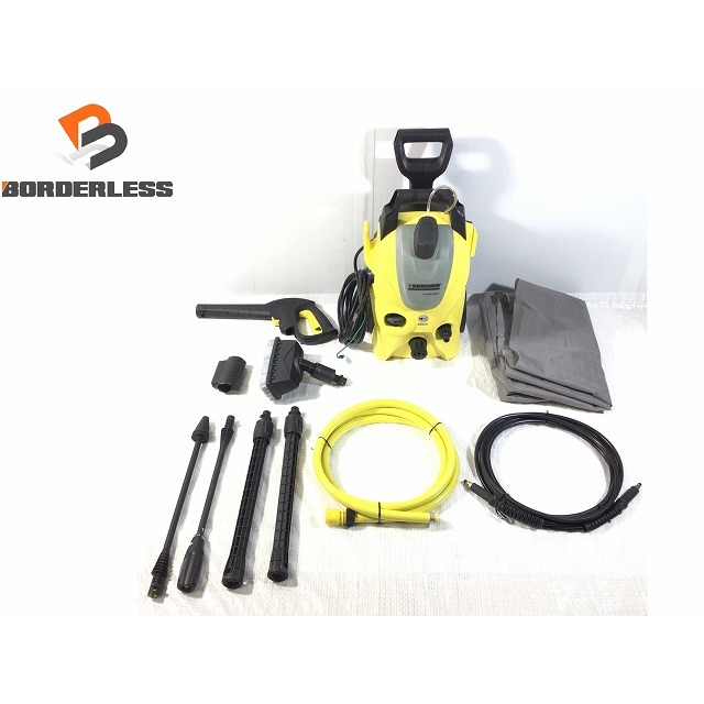 バイク☆比較的綺麗☆KARCHER ケルヒャー 高圧洗浄機 K2.900 サイレント [60Hz専用(西日本)] 洗車 清掃 AC100V 72488