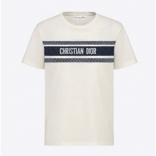 Christian Dior - dior☆コットンジャージーTシャツ☆ロゴ