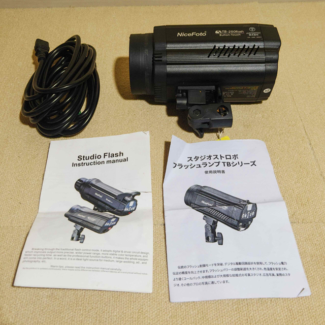 Nicefoto TB-250 モノブロックストロボ