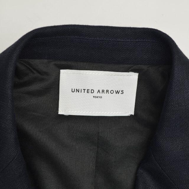 UNITED ARROWS(ユナイテッドアローズ)の【UNITEDARROWS】22SS リネン ブレザー Wテーラードジャケット レディースのジャケット/アウター(テーラードジャケット)の商品写真