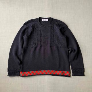 コムデギャルソン(COMME des GARCONS)の極美品 COMME des GARCONS HOMME 00s フィッシャーマン(ニット/セーター)