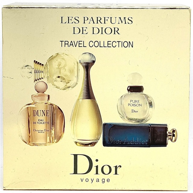 ☆☆Christian Dior クリスチャンディオール LES PARFUMS 香水 ミニボトルセット 5ml×5 voyage