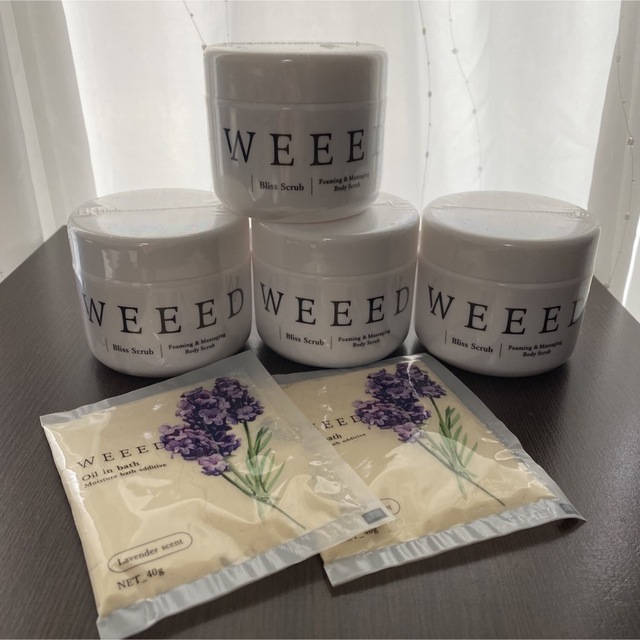 weed スクラブ 入浴剤セット