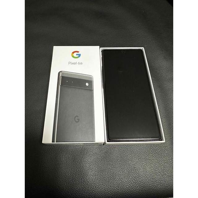 Google SIMフリー☆au 128GB Pixel 新品未使用品 6a Pixel6a ホワイト Google ブラック SIMフリー ○判定 au 未使用品