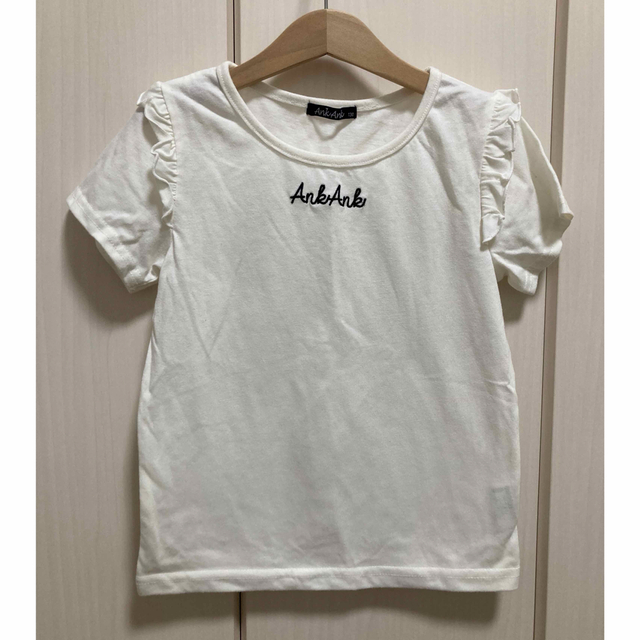 AnkAnk 重ね着　Tシャツ　キャミソール キッズ/ベビー/マタニティのキッズ服女の子用(90cm~)(Tシャツ/カットソー)の商品写真