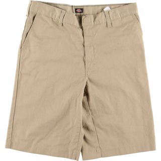 ディッキーズ(Dickies)の古着 ディッキーズ Dickies ワークショーツ ハーフパンツ レディースw32 /eaa341771(ショートパンツ)